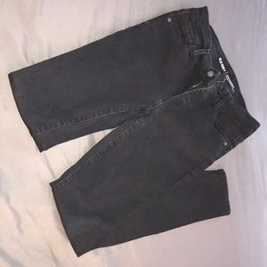 old navy black rockstar jeans
